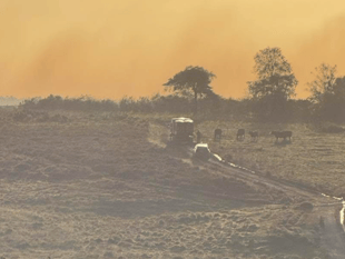 Wildfires see town fire crews deployed across UK