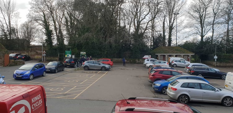 North Street car park, in Wellington, is one where Sunday charges are expected to be introduced in December.
