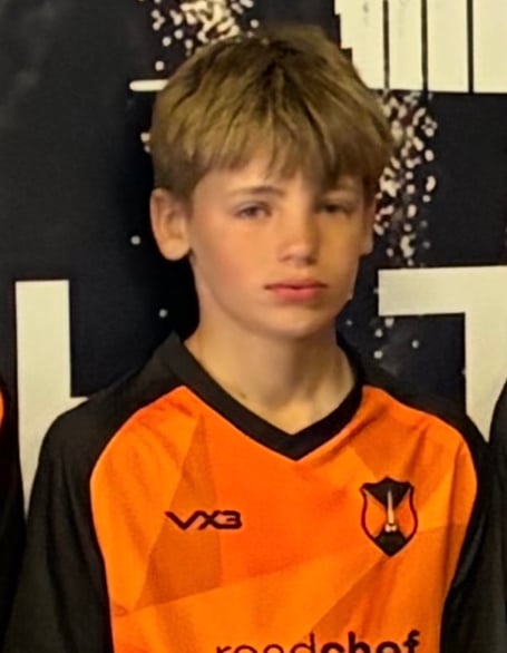 Riley L - on target with hat-trick