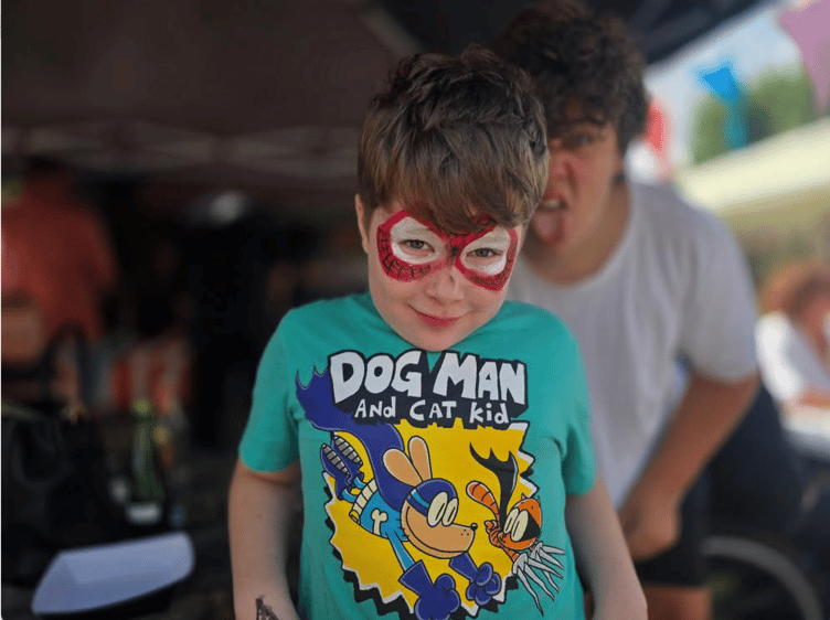 Fun for all the family was to be found in Langford Budville's Martlett Inn on Sunday as a village jamboree was held to mark the pub's anniversary.