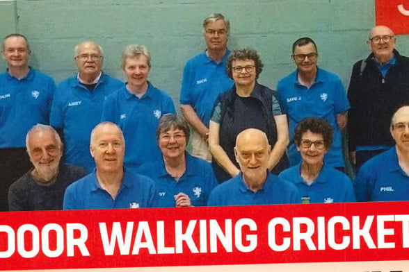 Indoor walking cricket