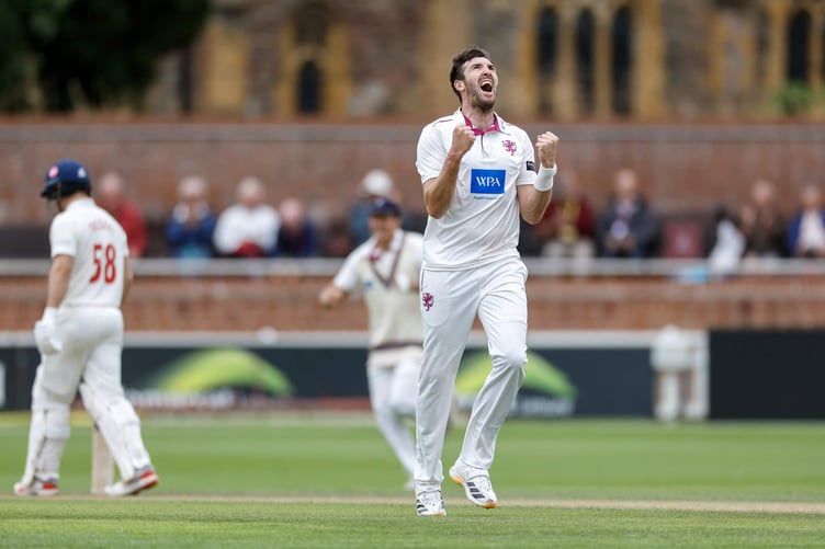 Craig Overton who took 3 for 29 in Glamorgan’s second innings