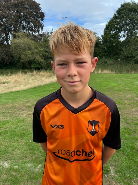 Harry G who scored two goals for Wanderers