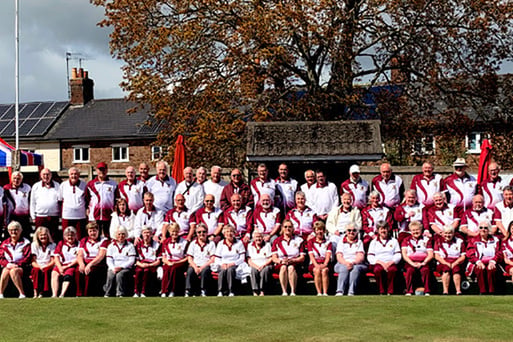 Members of Wellington Bowling Club pictured before the start of the summer.