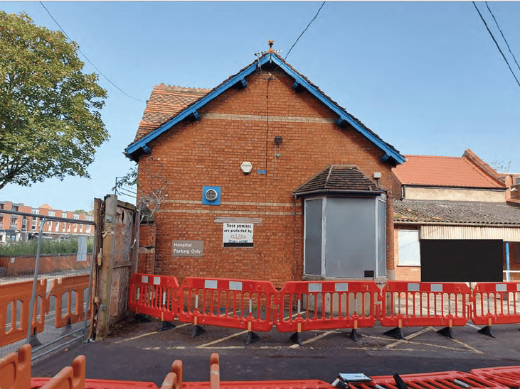 The gatehouse building in Bridgwater where funds originally earmarked for Wellington will be spent on accommodating bats in the attic. PHOTO: KTA Architects.