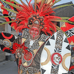 Carnival lights up town for start of season
