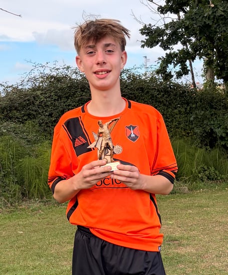Wellington's Player of the Match Zach W.