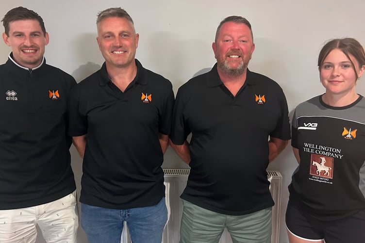 Left to right: Josh Baker, John Norman, Joe Conway and Georgia Purdy