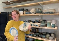 Art with a good cuppa at fundraiser