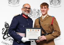 Lord-Lieutenant selects Wellington School cadet to serve county