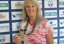 Wellington's Launa wins silver badminton medal