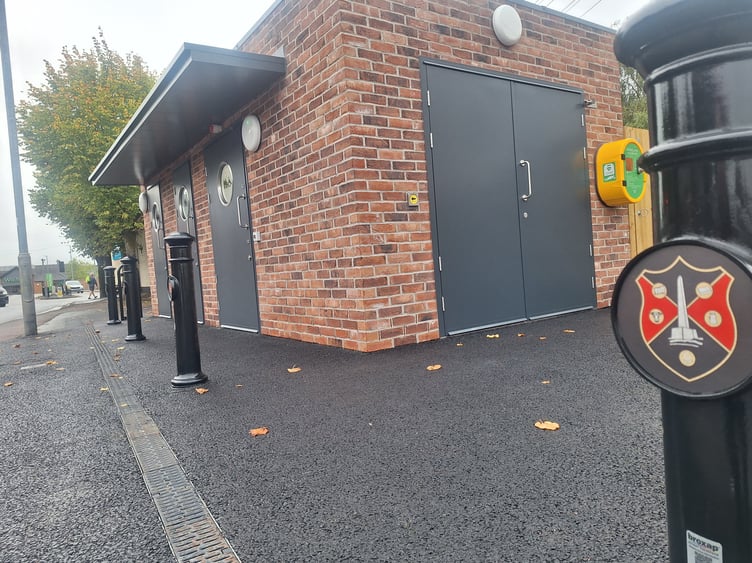 Wellington's new public toilets in Longforth Road have finally been opened.