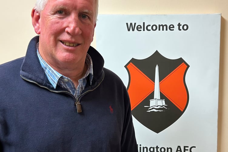 Wellington AFC's new chairman Andy Govier