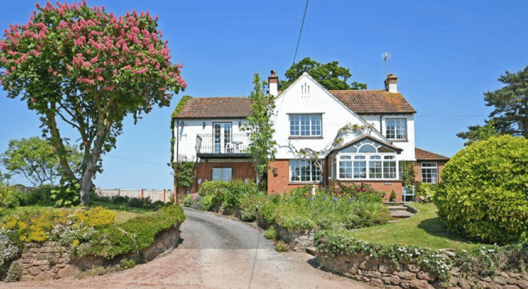A house near Nynehead which is to be used as a home for looked after children.