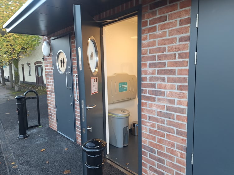 New public toilets in Wellington town centre reopened on Tuesday after a week's closure for a blocked drain.
