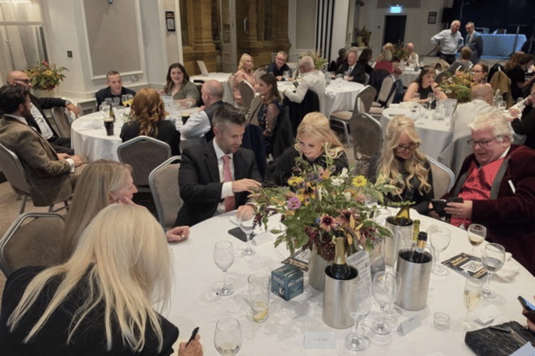 The charity hosted a silent auction with prizes including a champagne afternoon tea for two at The Ritz.