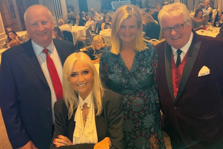 Acclaimed actress Susan George was the special guest at the charity's annual Gala Dinner.