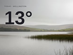 Wellington: mixed day, high of 12°C